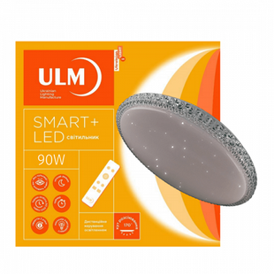Купить Светильник потолочный LED на пульт ULM ULMS-R04-S-450-90-Р1 90W звездное небо (Белый) во Львове, Киеве, Днепре, Одессе, Харькове