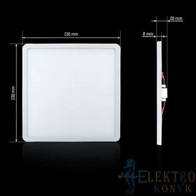 Купить Точечный светильник квадратный LED Biom СL-S22W-5/2 22Вт 5000К во Львове, Киеве, Днепре, Одессе, Харькове