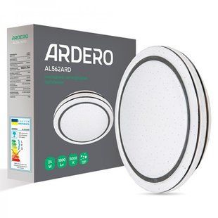 Купити Накладний LED світильник Ardero AL562ARD 24Вт 5000К IP20 зоряне небо у Львові, Києві, Дніпрі, Одесі, Харкові