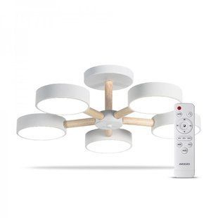 Купить Потолочный светильник с пультом LED Ardero AL6195ARD SCANDY 65Вт 3000-6500К во Львове, Киеве, Днепре, Одессе, Харькове