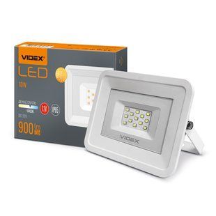 Купити Світлодіодний прожектор VIDEX Fe 10W 5000K 12V (Білий) у Львові, Києві, Дніпрі, Одесі, Харкові