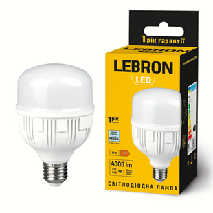 Купити Світлодіодна лампа LEBRON L-T100-3765 37W 6500K у Львові, Києві, Дніпрі, Одесі, Харкові