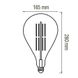Купить Светодиодная лампа Эдисона TOLEDO Filament 8W Е27 2400K (Титан) - 2