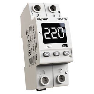 Купить Реле напряжения DigiTOP VP-20A M2W во Львове, Киеве, Днепре, Одессе, Харькове