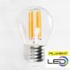Купить Светодиодная лампа Эдисона MINI GLOBE-4 Filament 4W Е27 2700К - 1