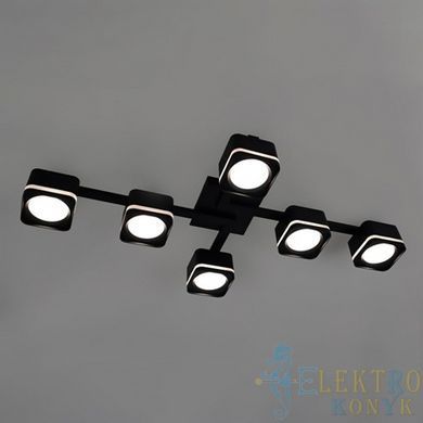 Купити Світильник стельовий Ardero ML495-6 під лампу GX53 (Чорний) у Львові, Києві, Дніпрі, Одесі, Харкові