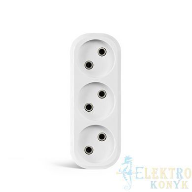 Купити Розгалужувач з заземленням, 2 гнізда TITANUM STANDARD 16A 250V (Білий) у Львові, Києві, Дніпрі, Одесі, Харкові