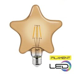 Купити Світлодіодна лампа Едісона RUSTIC STAR-6 Filament 6W Е27 2200K у Львові, Києві, Дніпрі, Одесі, Харкові