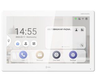 Купить Відеодомофон Hikvision DS-KH9510-WTE1 10" во Львове, Киеве, Днепре, Одессе, Харькове