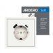 Купити Розетка одинарна із заземленням та USB-A+C 20W Ardero Soft механізм (Білий) - 2