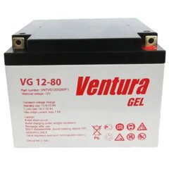 Купити Гелевий акумулятор Ventura VG 12-80 у Львові, Києві, Дніпрі, Одесі, Харкові