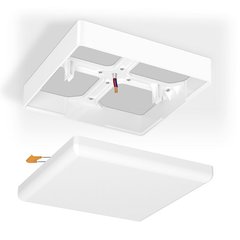 Купить Рамка накладного монтажа безрамочного квадратного светильника VIDEX (VL-DLFS-24SF) во Львове, Киеве, Днепре, Одессе, Харькове