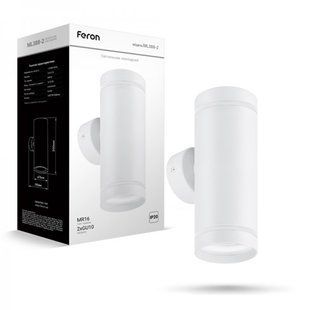 Купити Накладний точковий cвітильник Feron ML388-2 2*MR16/GU10 (Білий) у Львові, Києві, Дніпрі, Одесі, Харкові