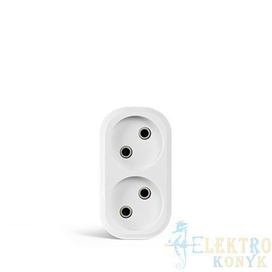 Купить Разветвитель без заземлением, 2 гнезда TITANUM STANDARD 10A 250V (Белый) во Львове, Киеве, Днепре, Одессе, Харькове
