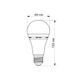 Купить Светодиодная аккумуляторная лампа TITANUM A68 10W E27 4000K 220V - 2