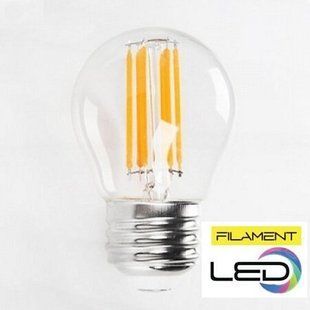 Купити Світлодіодна лампа Едісона MINI GLOBE-6 Filament 6W Е27 4200К у Львові, Києві, Дніпрі, Одесі, Харкові