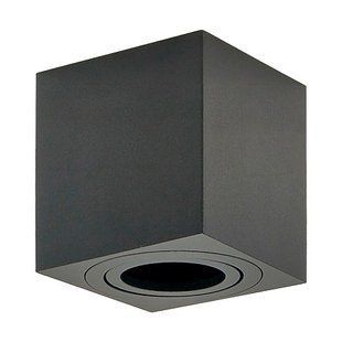 Купити Накладний точковий cвітильник VELMAX V-DL-R-14 GU10 (Чорний) у Львові, Києві, Дніпрі, Одесі, Харкові
