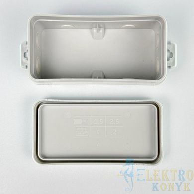 Купить Коробка распределительная СКИМ K45 85х43х39 IP44 (B1102004) (Серый) во Львове, Киеве, Днепре, Одессе, Харькове