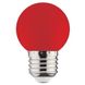 Купити Світлодіодна лампа RAINBOW 1W Е27 4200K (Червона) у Львові, Києві, Дніпрі, Одесі, Харкові