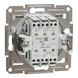 Купити Мех. прохідний вимикач двоклавішний Schneider Electric Asfora (Бiлий) - 2