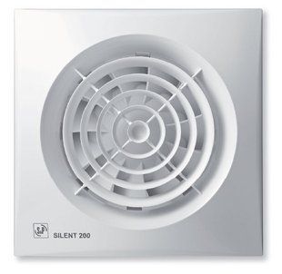 Купити Витяжний вентилятор Soler&Palau SILENT-200 CRZ 16W d120 (Білий) у Львові, Києві, Дніпрі, Одесі, Харкові