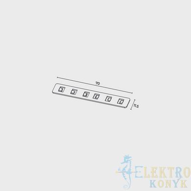 Купити З'єднувач RAYFOR MT-G/S Plank прямий (механічний) (Срібний) у Львові, Києві, Дніпрі, Одесі, Харкові