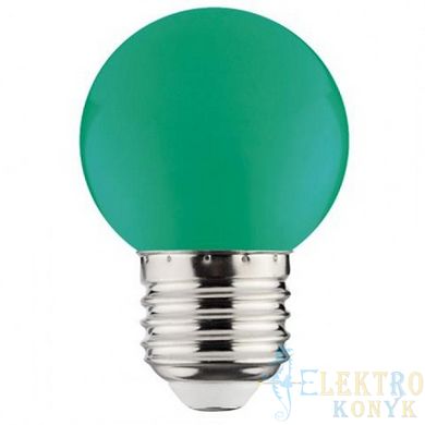 Купити Світлодіодна лампа RAINBOW 1W Е27 4200K (Зелена) у Львові, Києві, Дніпрі, Одесі, Харкові
