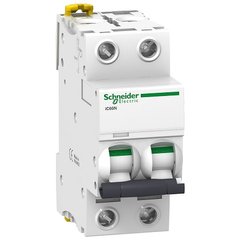 Купити Автоматичний вимикач Schneider Electric iC60N 2P 6A 6 кА B у Львові, Києві, Дніпрі, Одесі, Харкові