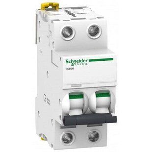 Купить Автоматический выключатель Schneider Electric iK60 2P 16А 6 кА C во Львове, Киеве, Днепре, Одессе, Харькове