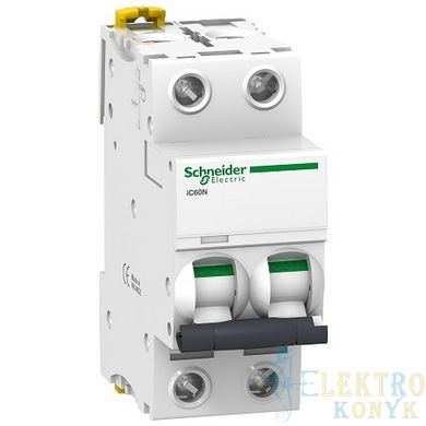 Купити Автоматичний вимикач Schneider Electric iC60N 2P 6A 6 кА B у Львові, Києві, Дніпрі, Одесі, Харкові