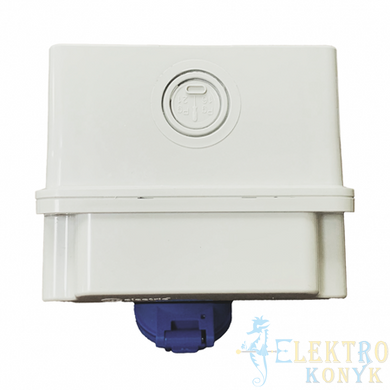 Купить Бокс навесной монтажный с силовой розеткой 32А/3 (3Р) TP electric IP44 130x220 мм во Львове, Киеве, Днепре, Одессе, Харькове