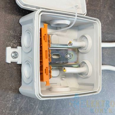 Купити Коробка розподільча СКІМ K85-0 88х88х52 IP54 (B1102017) (Сірий) у Львові, Києві, Дніпрі, Одесі, Харкові