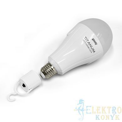 Купити Світлодіодна лампа акумуляторна TITANUM A80 12W E27 4000K 230V у Львові, Києві, Дніпрі, Одесі, Харкові