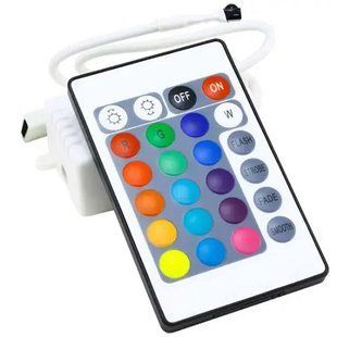Купити Контроллер RGB OEM 6А-IR-24 кнопки у Львові, Києві, Дніпрі, Одесі, Харкові