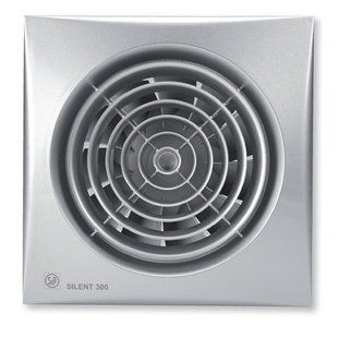 Купити Витяжний вентилятор Soler&Palau SILENT-300 CRZ SILVER 29W d150 (Сірий) у Львові, Києві, Дніпрі, Одесі, Харкові