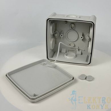 Купить Коробка распределительная СКИМ K115 114х114х54 IP65 (B1102008) (Серый) во Львове, Киеве, Днепре, Одессе, Харькове