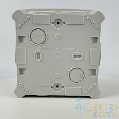 Купить Коробка распределительная СКИМ K115 114х114х54 IP65 (B1102008) (Серый) во Львове, Киеве, Днепре, Одессе, Харькове