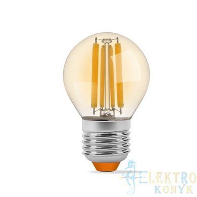 Купити LED лампа VIDEX Filament G45FA 6W E27 2200K бронза у Львові, Києві, Дніпрі, Одесі, Харкові