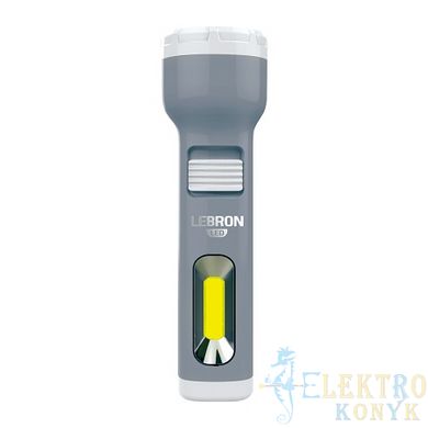 Купить Ручной аккумуляторный LED фонарь L-HL-30 USB 1W (Серый) во Львове, Киеве, Днепре, Одессе, Харькове