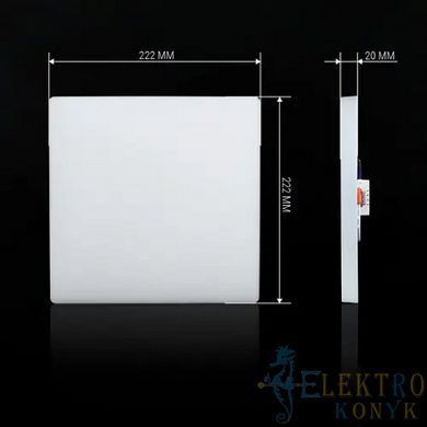 Купити Точковий світильник квадратний LED Biom UNI-S32W-5 32Вт 5000К у Львові, Києві, Дніпрі, Одесі, Харкові