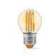Купити LED лампа VIDEX Filament G45FA 6W E27 2200K бронза - 3