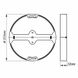 Купить Рамка накладного монтажа безрамочного круглого светильника VIDEX (VL-DLFR-33SF) - 2