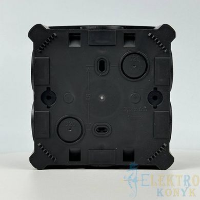 Купить Коробка распределительная СКИМ K115 114х114х54 IP65 (B1102010) (Черный) во Львове, Киеве, Днепре, Одессе, Харькове