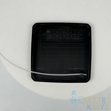 Купить Коробка распределительная СКИМ K115 114х114х54 IP65 (B1102010) (Черный) во Львове, Киеве, Днепре, Одессе, Харькове