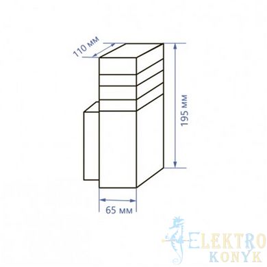 Купить Светильник архитектурный Feron DH0806 E27 IP54 (Черный) во Львове, Киеве, Днепре, Одессе, Харькове