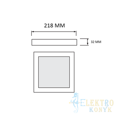 Купить Светодиодный светильник LED SELENA-24 3CCT 24W (Белый) во Львове, Киеве, Днепре, Одессе, Харькове