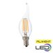 Купити Світлодіодна лампа Едісона FLAME-4 Filament 4W Е14 2700К (Свічка) - 1