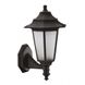 Купить Садово парковый настенный светильник BEGONYA-2 Е27 IP44 (Черный) - 1
