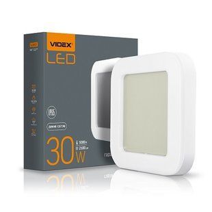 Купить Светодиодный LED светильник ART IP65 квадратный VIDEX 30W 5000K (Белый) во Львове, Киеве, Днепре, Одессе, Харькове