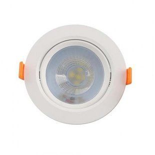 Купити Точковий світильник врізний поворотний LED NORA-7 7W 6400K у Львові, Києві, Дніпрі, Одесі, Харкові